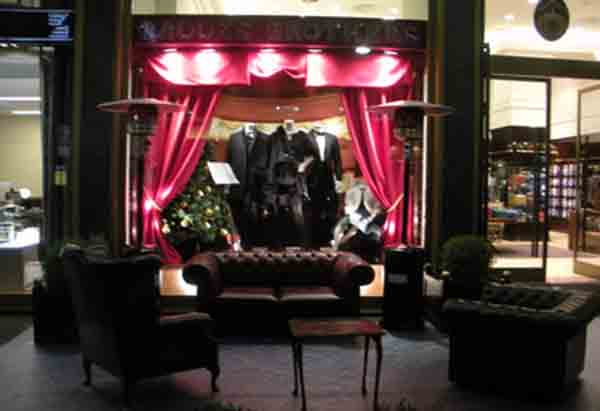 noleggio evento Brooks Brothers - Milano