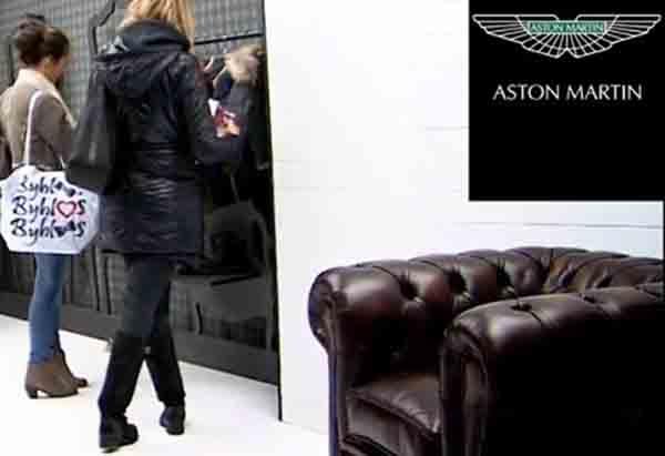 noleggio Stand Aston Martin Pitti Bimbo