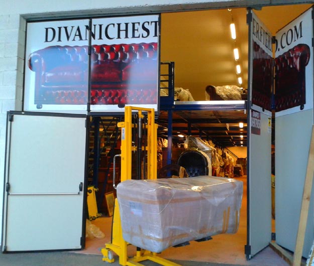 vendita divani chester deposito milano roma spedizioni internazionali