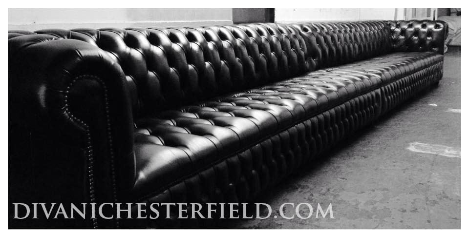 Divani Chesterfield Vintage Nuovi su misura Fabbricati in Inghilterra