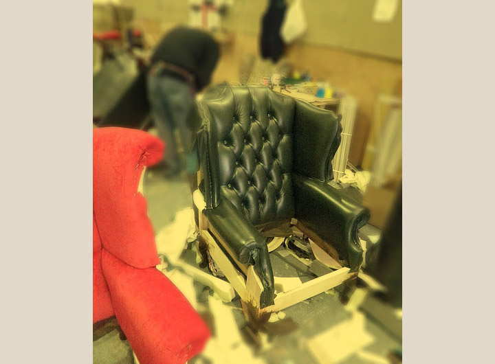 Divani Chesterfield Vintage Nuovi su misura originali
