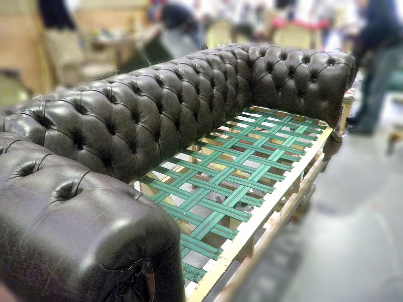 Divani Chester rivestimento e imbottitura